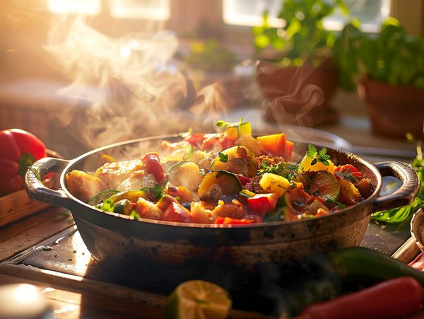 Découvrez la ratatouille cookeo: rapide et savoureuse