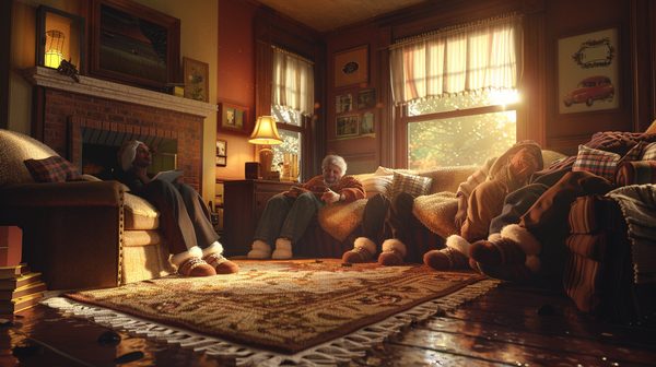 Découvrez le confort des chaussons chauds pour toute la famille