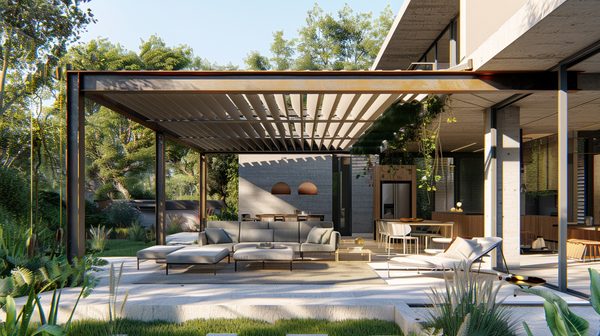 Les avantages d'une pergola bioclimatique pour votre maison